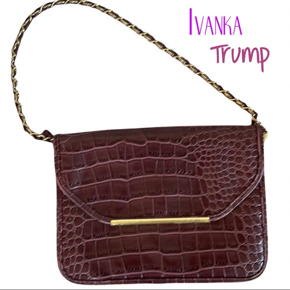 Ivanka Trump Maroon Crossbody bag